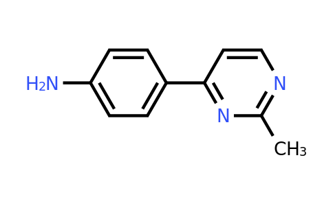 874774-04-6 | 4-(2-Methylpyrimidin-4-yl)aniline