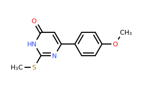 874779-31-4 | 6-(4-Methoxyphenyl)-2-(methylthio)pyrimidin-4(3H)-one