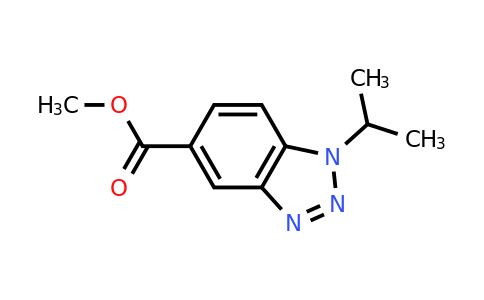 874781-97-2 | Methyl 1-isopropyl-1,2,3-benzotriazole-5-carboxylate