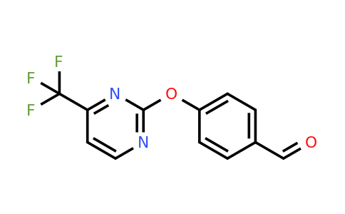 874782-05-5 | 4-((4-(Trifluoromethyl)pyrimidin-2-yl)oxy)benzaldehyde