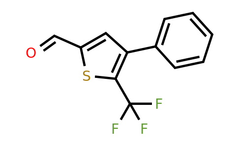 874832-11-8 | 4-Phenyl-5-(trifluoromethyl)thiophene-2-carbaldehyde