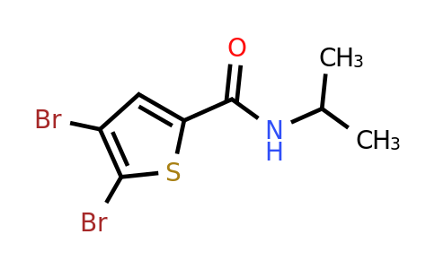 874966-75-3 | 4,5-Dibromo-N-isopropylthiophene-2-carboxamide