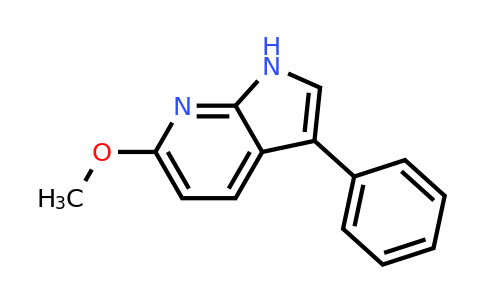 875104-52-2 | 6-methoxy-3-phenyl-1H-pyrrolo[2,3-b]pyridine