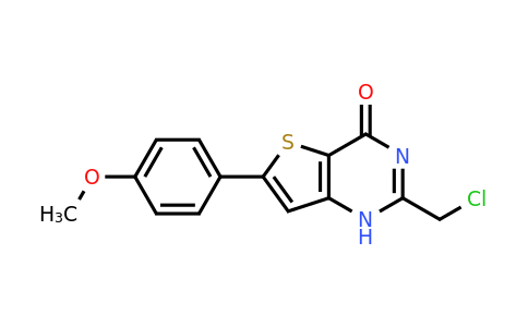 875156-68-6 | 2-(Chloromethyl)-6-(4-methoxyphenyl)thieno[3,2-d]pyrimidin-4(1h)-one