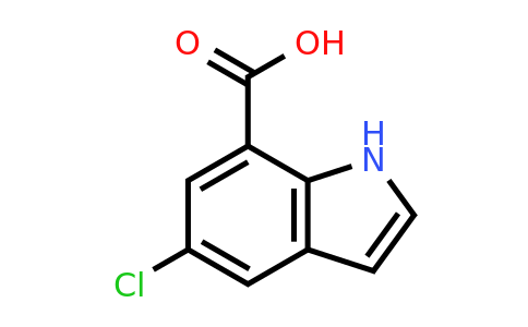 875305-81-0 | 5-Chloro-1H-indole-7-carboxylic acid