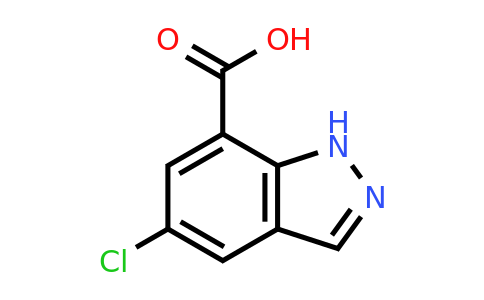 875305-85-4 | 5-Chloro-1H-indazole-7-carboxylic acid