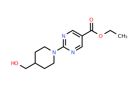 875318-46-0 | Ethyl 2-(4-(hydroxymethyl)piperidin-1-yl)pyrimidine-5-carboxylate