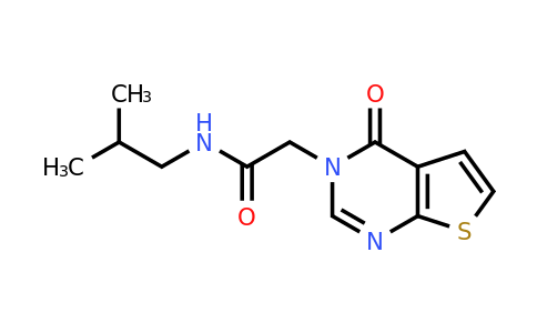 875746-79-5 | n-Isobutyl-2-(4-oxothieno[2,3-d]pyrimidin-3(4h)-yl)acetamide
