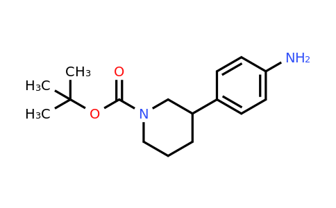 875798-79-1 | tert-Butyl 3-(4-aminophenyl)piperidine-1-carboxylate