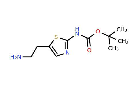 875798-81-5 | tert-Butyl (5-(2-aminoethyl)thiazol-2-yl)carbamate