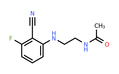 875863-80-2 | n-(2-((2-Cyano-3-fluorophenyl)amino)ethyl)acetamide