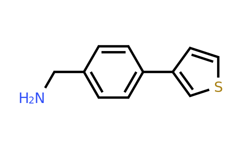 876317-18-9 | (4-(thiophen-3-yl)phenyl)methanamine