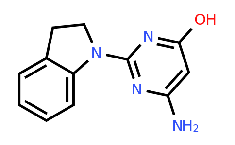 876667-59-3 | 6-Amino-2-(indolin-1-yl)pyrimidin-4-ol