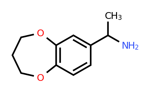 876709-21-6 | 1-(3,4-Dihydro-2h-benzo[b][1,4]dioxepin-7-yl)ethan-1-amine