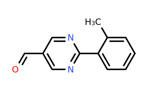 876710-73-5 | 2-(O-tolyl)pyrimidine-5-carbaldehyde