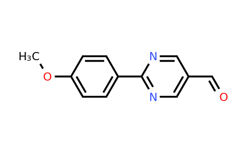 876710-82-6 | 2-(4-Methoxyphenyl)pyrimidine-5-carbaldehyde