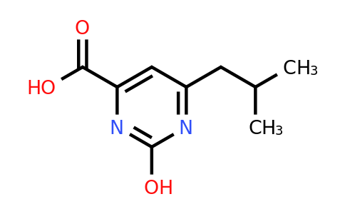 876715-59-2 | 2-Hydroxy-6-isobutylpyrimidine-4-carboxylic acid