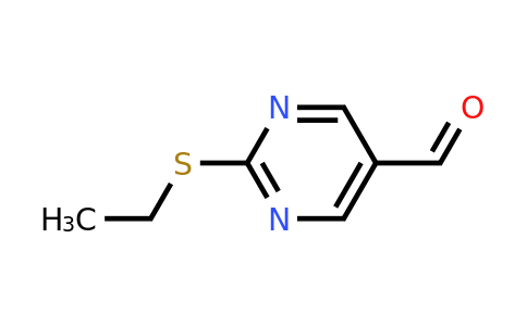876890-28-7 | 2-(Ethylthio)pyrimidine-5-carbaldehyde