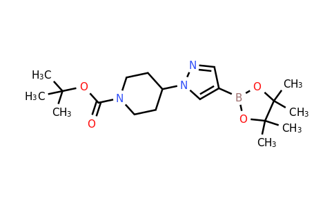 877399-74-1 | tert-Butyl 4-(4-(4,4,5,5-tetramethyl-1,3,2-dioxaborolan-2-yl)-1H-pyrazol-1-yl)piperidine-1-carboxylate