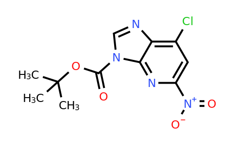 878011-44-0 | tert-Butyl 7-chloro-5-nitro-3H-imidazo[4,5-b]pyridine-3-carboxylate