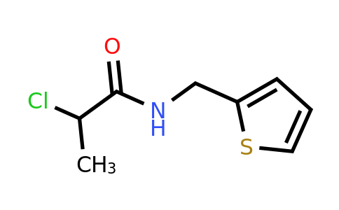 878125-78-1 | 2-Chloro-n-(thiophen-2-ylmethyl)propanamide