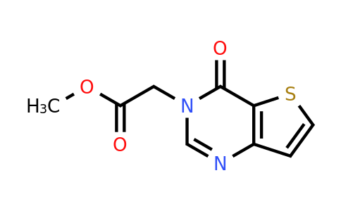 878236-63-6 | Methyl 2-(4-oxothieno[3,2-d]pyrimidin-3(4H)-yl)acetate
