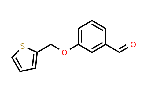 878433-08-0 | 3-(Thiophen-2-ylmethoxy)benzaldehyde
