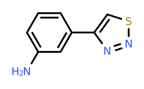 878437-57-1 | 3-(1,2,3-Thiadiazol-4-yl)aniline