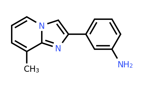878437-60-6 | [3-(8-Methylimidazo[1,2-a]pyridin-2-yl)phenyl]amine