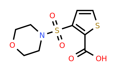 878466-29-6 | 3-(Morpholine-4-sulfonyl)thiophene-2-carboxylic acid