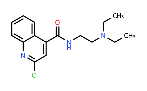 2-Chloro-N-(2-(diethylamino)ethyl)quinoline-4-carboxamide