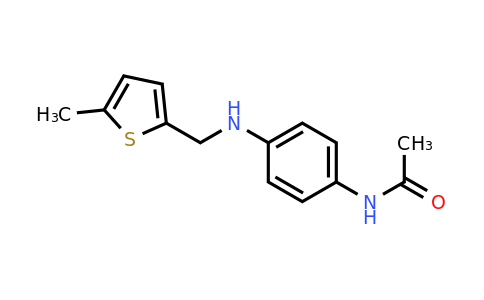 878714-58-0 | N-(4-(((5-methylthiophen-2-yl)methyl)amino)phenyl)acetamide