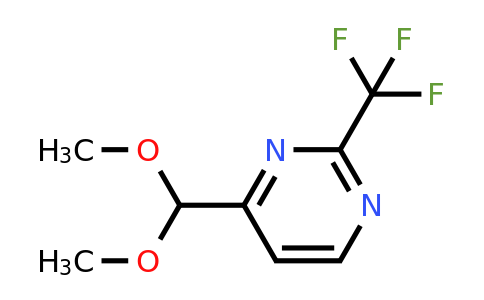 878760-47-5 | 4-(Dimethoxymethyl)-2-(trifluoromethyl)pyrimidine