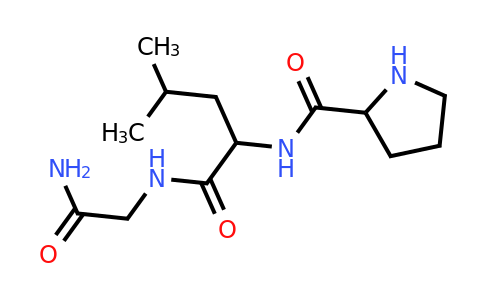n-(1-((2-Amino-2-oxoethyl)amino)-4-methyl-1-oxopentan-2-yl)pyrrolidine-2-carboxamide