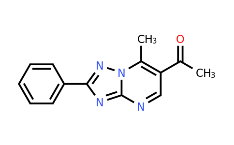 878994-16-2 | 1-(7-Methyl-2-phenyl-[1,2,4]triazolo[1,5-a]pyrimidin-6-yl)ethan-1-one