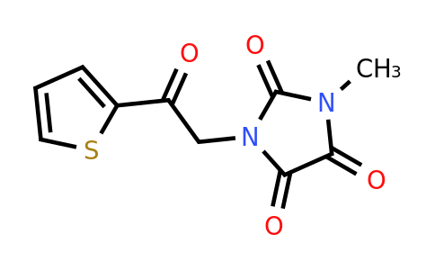 879189-83-0 | 1-Methyl-3-(2-oxo-2-(thiophen-2-yl)ethyl)imidazolidine-2,4,5-trione