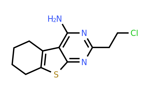 879362-81-9 | 5-(2-Chloroethyl)-8-thia-4,6-diazatricyclo[7.4.0.0,2,7]trideca-1(9),2,4,6-tetraen-3-amine