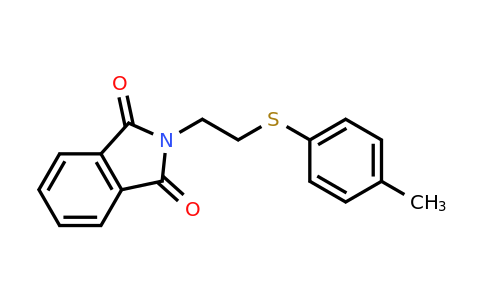 87943-20-2 | 2-(2-(P-tolylthio)ethyl)isoindoline-1,3-dione