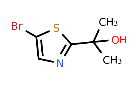 879488-37-6 | 5-Bromo-a,a-dimethyl-2-thiazolemethanol