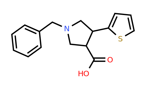 879686-81-4 | 1-Benzyl-4-(thiophen-2-yl)pyrrolidine-3-carboxylic acid