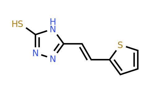 879906-47-5 | 5-[2-(thiophen-2-yl)ethenyl]-4h-1,2,4-triazole-3-thiol