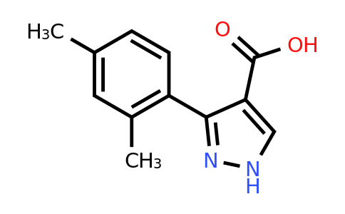 879996-75-5 | 3-(2,4-Dimethylphenyl)-1H-pyrazole-4-carboxylic acid