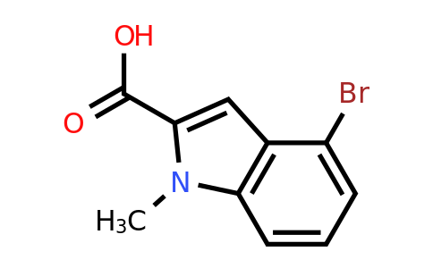880349-08-6 | 4-Bromo-1-methyl-1h-indole-2-carboxylic acid