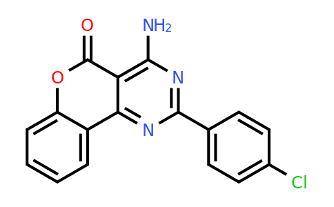 88071-59-4 | 4-Amino-2-(4-chlorophenyl)-5H-[1]benzopyrano[4,3-d]pyrimidin-5-one
