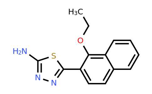 881040-00-2 | 5-(1-Ethoxynaphthalen-2-yl)-1,3,4-thiadiazol-2-amine
