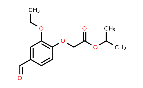 881459-83-2 | Isopropyl 2-(2-ethoxy-4-formylphenoxy)acetate