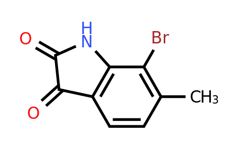 882679-16-5 | 7-Bromo-6-methylindoline-2,3-dione