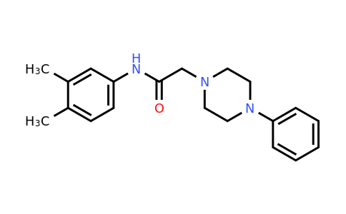 882749-07-7 | N-(3,4-dimethylphenyl)-2-(4-phenylpiperazin-1-yl)acetamide