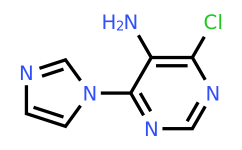 882770-78-7 | 4-Chloro-6-(1H-imidazol-1-yl)pyrimidin-5-amine