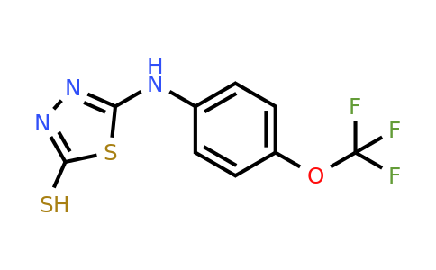 883041-73-4 | 5-{[4-(trifluoromethoxy)phenyl]amino}-1,3,4-thiadiazole-2-thiol